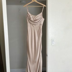 Champagne Bridesmaids Dress Revelry